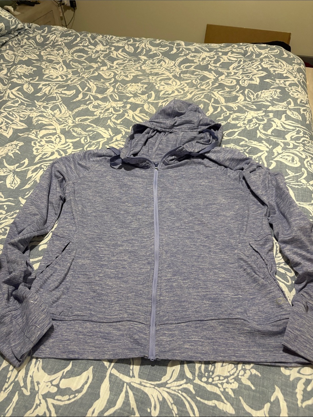 Gap fit Light Blue Full-Zip Hooded Jacket